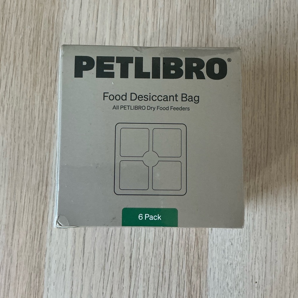 Food Desiccant Bag 6 Pack - Gray